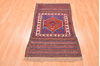 Baluch Blue Hand Knotted 30 X 47  Area Rug 100-89796 Thumb 4