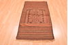 Baluch Brown Hand Knotted 210 X 51  Area Rug 100-89797 Thumb 4