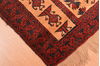 Baluch Beige Hand Knotted 29 X 46  Area Rug 100-89799 Thumb 8