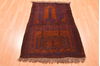 Baluch Brown Hand Knotted 30 X 47  Area Rug 100-89800 Thumb 1