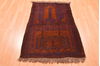 Baluch Brown Hand Knotted 30 X 47 Area Rug 100-89800 Thumb 1