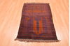 Baluch Brown Hand Knotted 30 X 47  Area Rug 100-89800 Thumb 4