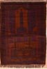 Baluch Brown Hand Knotted 30 X 47 Area Rug 100-89800 Thumb 0