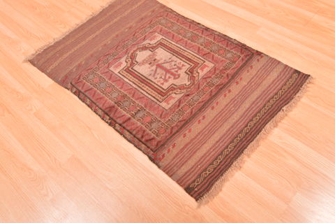 Baluch Beige Hand Knotted 26 X 40 Area Rug 100-89801 Image 6