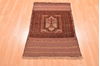Baluch Beige Hand Knotted 26 X 40 Area Rug 100-89801 Thumb 1