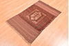 Baluch Beige Hand Knotted 26 X 40 Area Rug 100-89801 Thumb 2