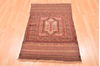 Baluch Beige Hand Knotted 26 X 40 Area Rug 100-89801 Thumb 4