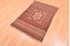 Baluch Beige Hand Knotted 26 X 40 Area Rug 100-89801 Thumb 5