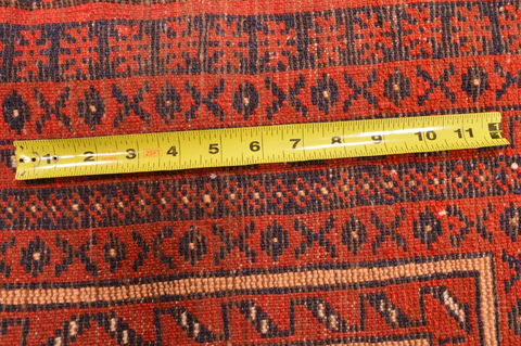 Baluch Beige Hand Knotted 30 X 47 Area Rug 100-89802 Image 11