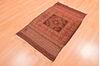 Baluch Brown Hand Knotted 30 X 47  Area Rug 100-89803 Thumb 2