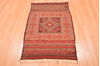 Baluch Brown Hand Knotted 30 X 47  Area Rug 100-89803 Thumb 4