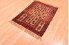 Baluch Beige Hand Knotted 30 X 47 Area Rug 100-89805 Thumb 8