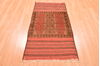 Baluch Grey Hand Knotted 211 X 46  Area Rug 100-89806 Thumb 1