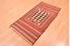 Baluch Brown Hand Knotted 27 X 52  Area Rug 100-89808 Thumb 6