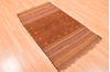 Baluch Brown Hand Knotted 210 X 45  Area Rug 100-89810 Thumb 3