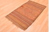 Baluch Brown Hand Knotted 210 X 45  Area Rug 100-89810 Thumb 5