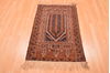 Baluch Blue Hand Knotted 28 X 40  Area Rug 100-89811 Thumb 4
