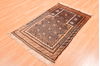 Baluch Brown Hand Knotted 210 X 45  Area Rug 100-89812 Thumb 2