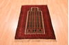 Baluch Brown Hand Knotted 28 X 39  Area Rug 100-89813 Thumb 1