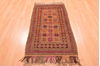 Baluch Beige Hand Knotted 28 X 53 Area Rug 100-89814 Thumb 1
