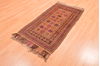 Baluch Beige Hand Knotted 28 X 53  Area Rug 100-89814 Thumb 2
