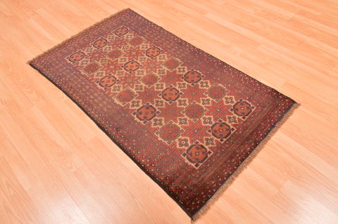 Baluch Beige Hand Knotted 28 X 47 Area Rug 100-89817 Image 11
