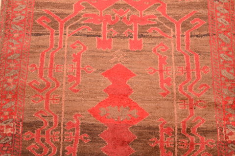 Baluch Brown Hand Knotted 29 X 50 Area Rug 100-89819 Image 8