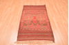 Baluch Brown Hand Knotted 29 X 50  Area Rug 100-89819 Thumb 4