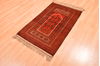 Baluch Red Hand Knotted 30 X 47  Area Rug 100-89820 Thumb 2