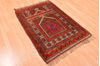 Baluch Red Hand Knotted 30 X 47  Area Rug 100-89821 Thumb 8