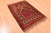Baluch Red Hand Knotted 30 X 47 Area Rug 100-89821 Thumb 8