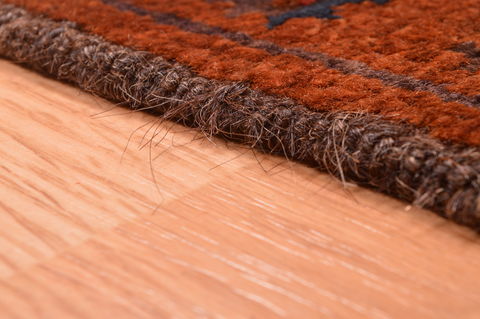 Baluch Brown Hand Knotted 23 X 41 Area Rug 100-89822 Image 9