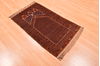 Baluch Brown Hand Knotted 23 X 41  Area Rug 100-89822 Thumb 3