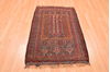 Baluch Brown Hand Knotted 30 X 47  Area Rug 100-89823 Thumb 4