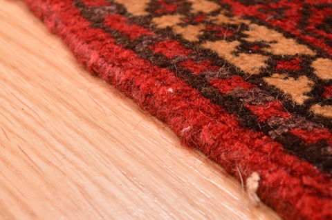 Baluch Beige Hand Knotted 28 X 46 Area Rug 100-89825 Image 11