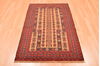 Baluch Beige Hand Knotted 30 X 411  Area Rug 100-89827 Thumb 4