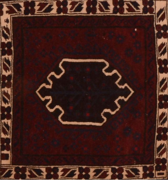 Baluch Red Hand Knotted 30 X 47 Area Rug 100-89829 Image 0