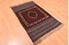 Baluch Red Hand Knotted 30 X 47 Area Rug 100-89829 Thumb 6