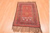 Baluch Red Hand Knotted 28 X 40  Area Rug 100-89830 Thumb 4