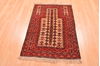 Baluch Beige Hand Knotted 29 X 41  Area Rug 100-89836 Thumb 1