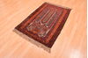 Baluch Brown Hand Knotted 30 X 45  Area Rug 100-89837 Thumb 5