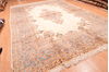 Kerman Beige Hand Knotted 106 X 155 Area Rug 100-89840 Thumb 5