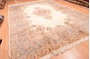 Kerman Beige Hand Knotted 106 X 155  Area Rug 100-89840 Thumb 5