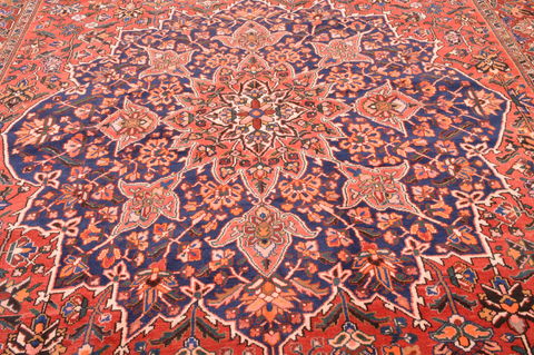 Bakhtiar Brown Hand Knotted 108 X 163 Area Rug 100-89841 Image 10