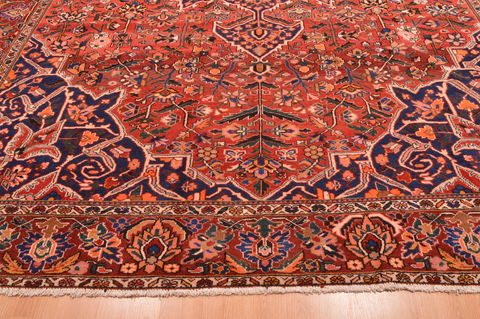 Bakhtiar Brown Hand Knotted 108 X 163 Area Rug 100-89841 Image 11