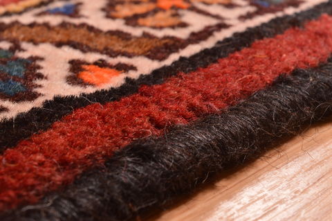 Bakhtiar Brown Hand Knotted 108 X 163 Area Rug 100-89841 Image 13
