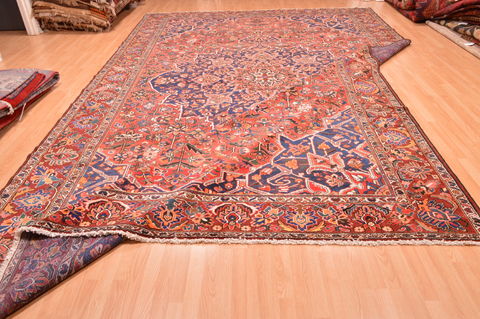 Bakhtiar Brown Hand Knotted 108 X 163 Area Rug 100-89841 Image 16