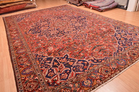 Bakhtiar Brown Hand Knotted 108 X 163 Area Rug 100-89841 Image 3
