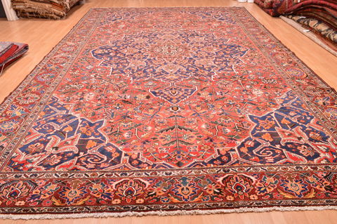 Bakhtiar Brown Hand Knotted 108 X 163 Area Rug 100-89841 Image 4