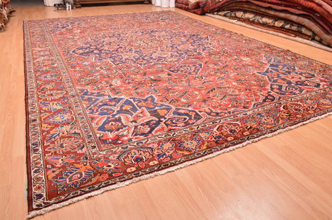 Bakhtiar Brown Hand Knotted 108 X 163 Area Rug 100-89841 Image 5